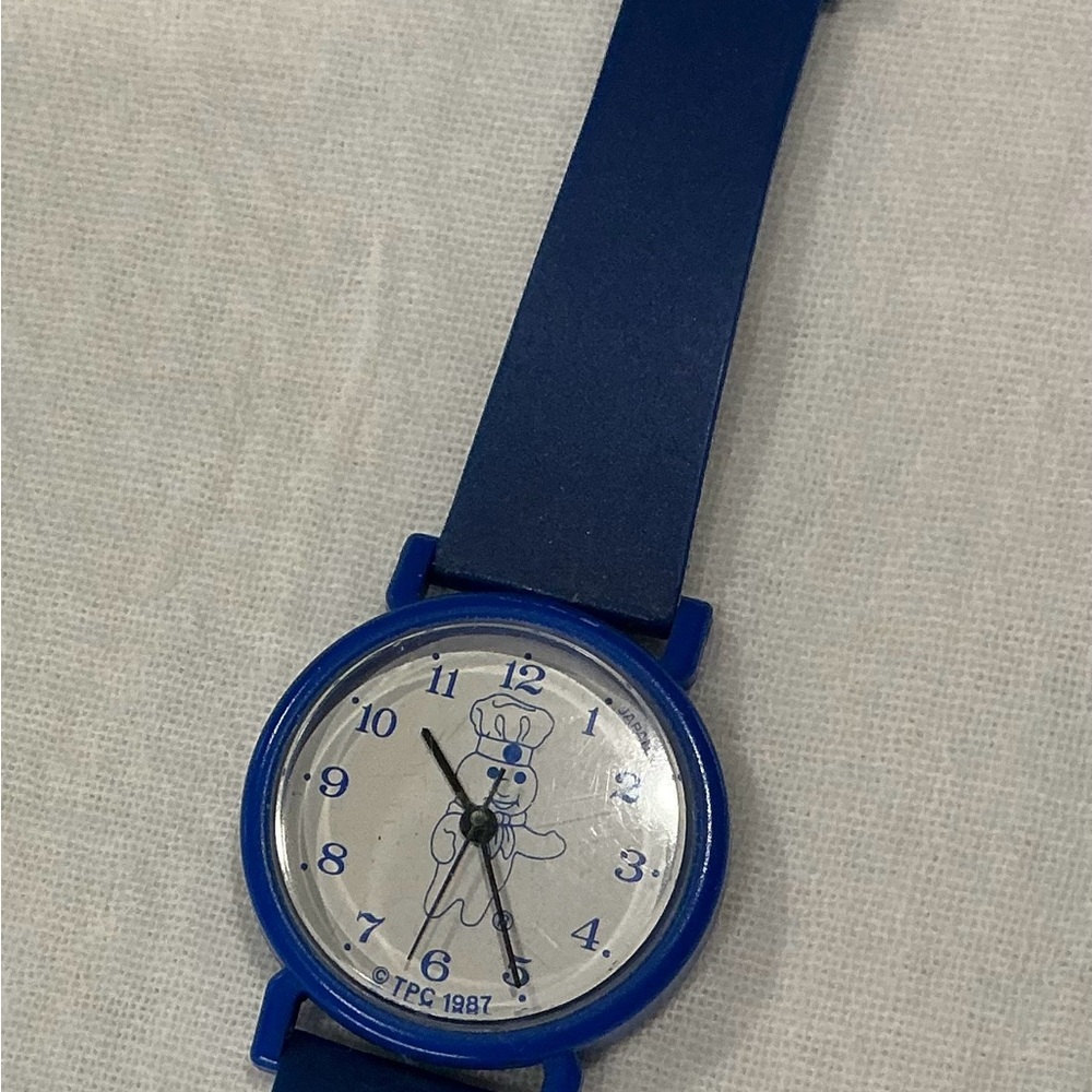 Vintage (1987) Pillsbury Doughboy Wrist Watch - All Parts Original